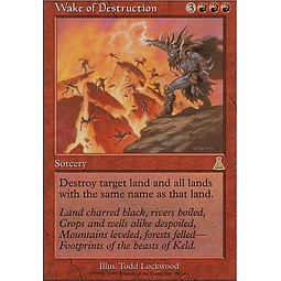 Wake of Destruction - Urza's Destiny (español)