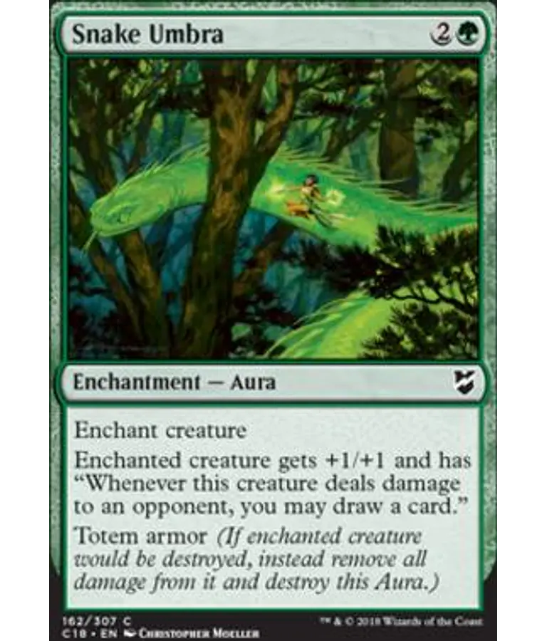 Snake Umbra - Commander 2018 (inglés)