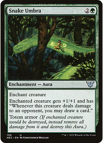 Snake Umbra - Kamigawa: Neon Dynasty Commander Decks (inglés)
