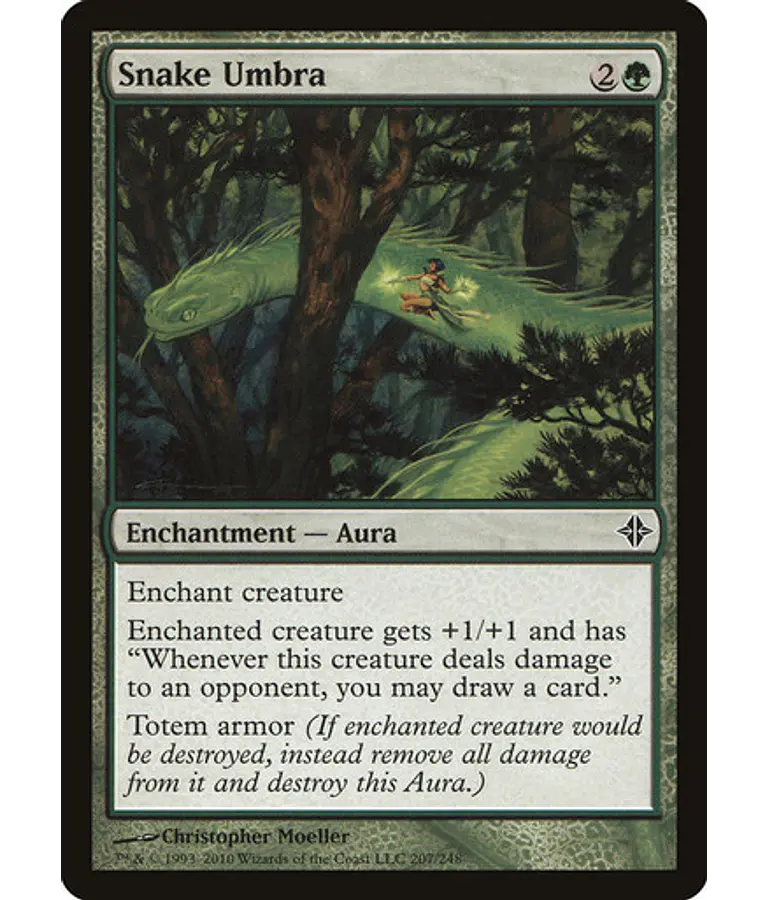 Snake Umbra - Rise of the Eldrazi (español)