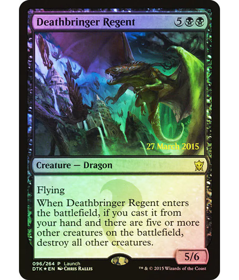 Deathbringer Regent (Launch Promo Foil) - Promotional (español)