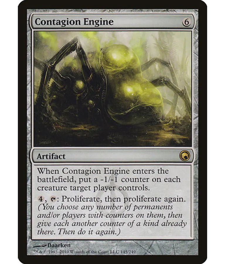 Contagion Engine - Scars of Mirrodin (español)