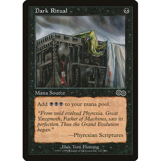 Dark Ritual - Urza's Saga (inglés)