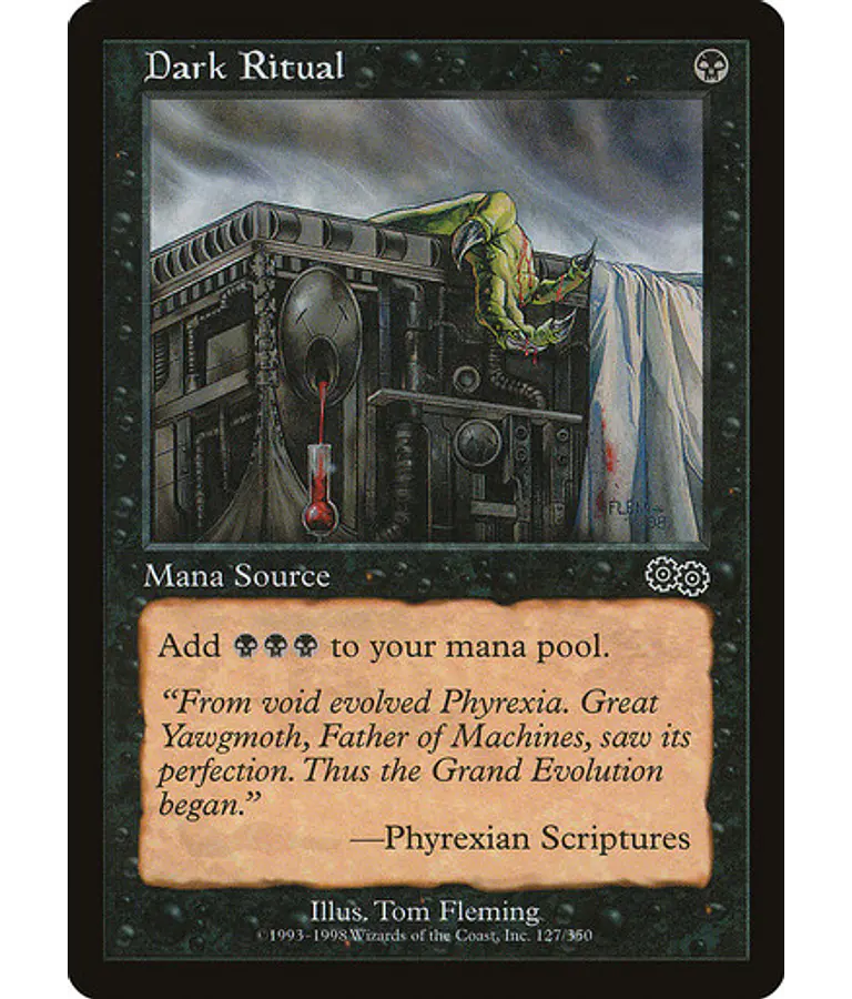 Dark Ritual - Urza's Saga (inglés)