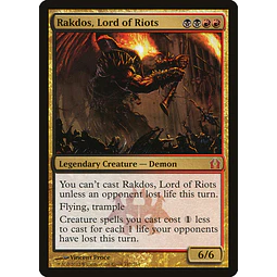 Rakdos, Lord of Riots - Return to Ravnica (inglés)