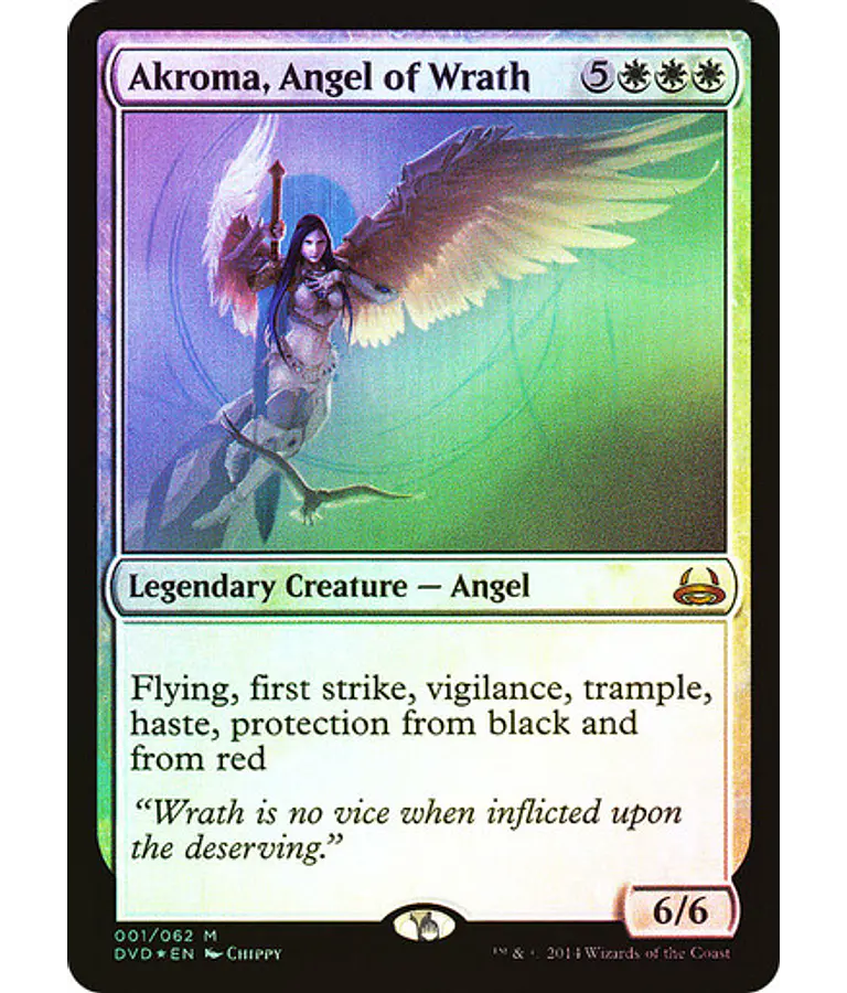 Akroma, Angel of Wrath (Divine vs Demonic - Foil) - Duel Decks: Anthology (inglés)