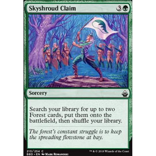 Skyshroud Claim - Battlebond (inglés)