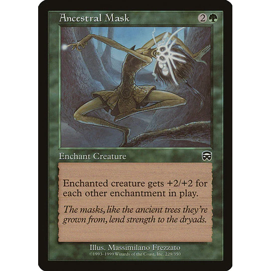 Ancestral Mask - Mercadian Masques (español)