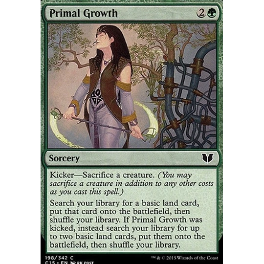 Primal Growth - Commander 2015 (español)