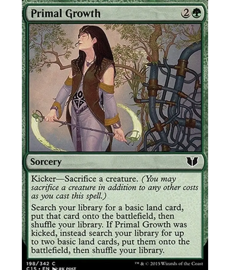 Primal Growth - Commander 2015 (español)