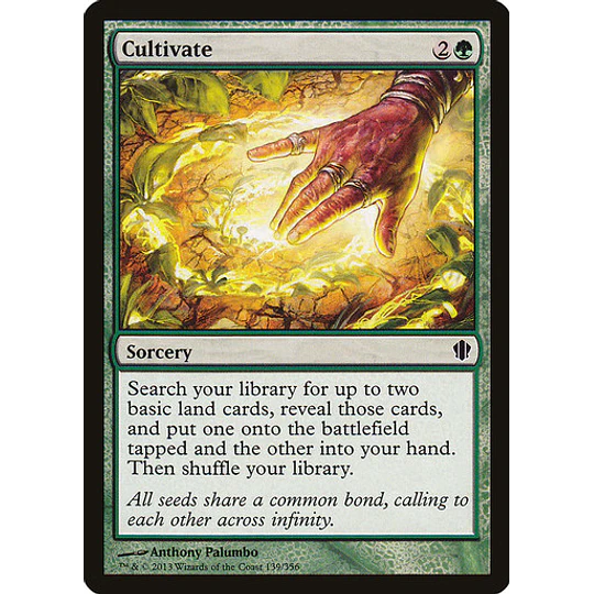 Cultivate - Commander 2013 (inglés)