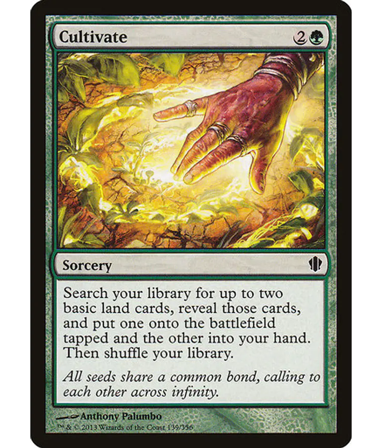 Cultivate - Commander 2013 (inglés)