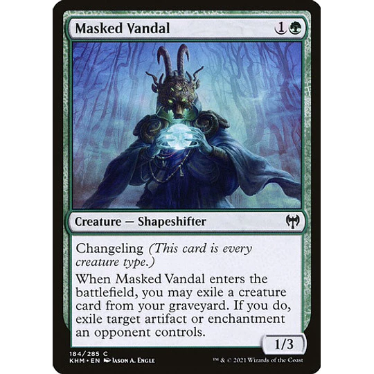 Masked Vandal - Kaldheim (inglés)
