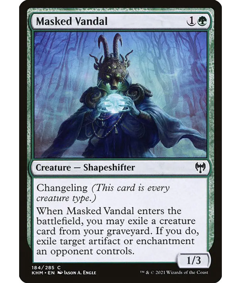 Masked Vandal - Kaldheim (inglés)