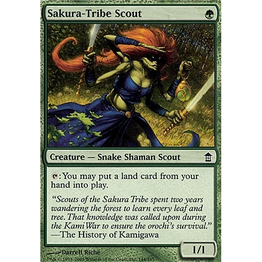 Sakura-Tribe Scout - Saviors of Kamigawa (español)