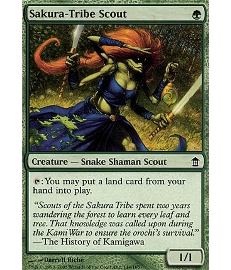 Sakura-Tribe Scout - Saviors of Kamigawa (español)