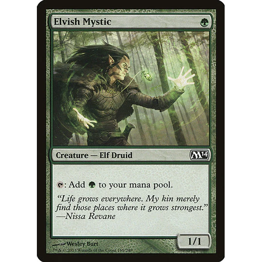 Elvish Mystic - 2014 Core Set (español)