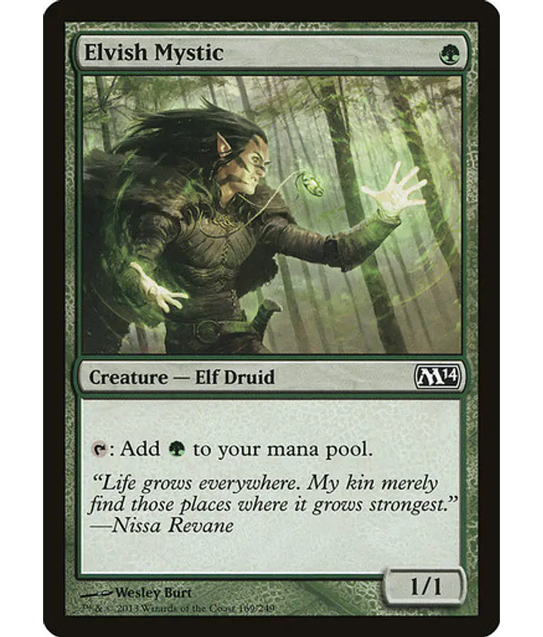 Elvish Mystic - 2014 Core Set (español)