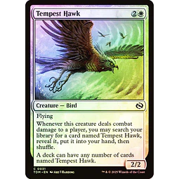 Tempest Hawk - Tarkir: Dragonstorm Foil (inglés)