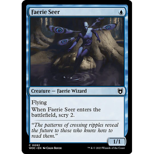 Faerie Seer - Wilds of Eldraine Commander Decks (inglés)