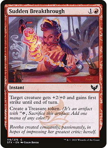 Sudden Breakthrough - Strixhaven: School of Mages (inglés)