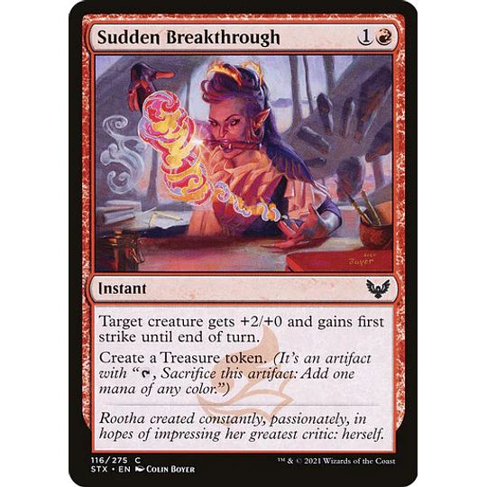 Sudden Breakthrough - Strixhaven: School of Mages (inglés)
