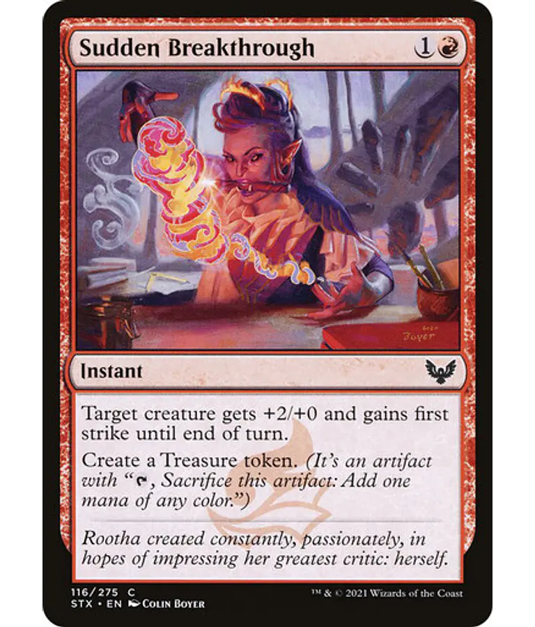 Sudden Breakthrough - Strixhaven: School of Mages (inglés)
