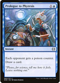 Prologue to Phyresis - Phyrexia: All Will Be One (inglés)