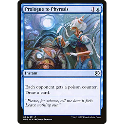 Prologue to Phyresis - Phyrexia: All Will Be One (inglés)