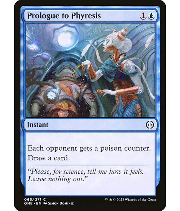 Prologue to Phyresis - Phyrexia: All Will Be One (inglés)