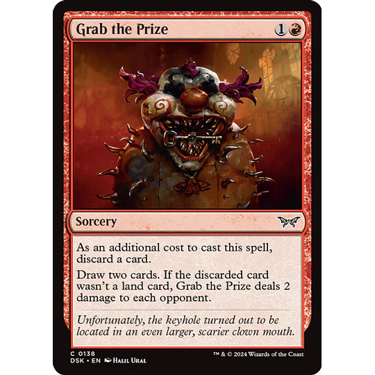 Grab the Prize - Duskmourn: House of Horror (español)