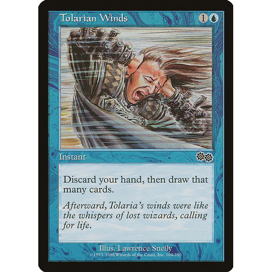 Tolarian Winds - Urza's Saga (inglés)