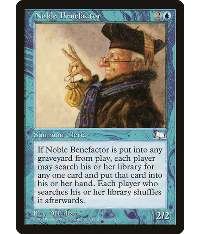 Noble Benefactor - Weatherlight (español)