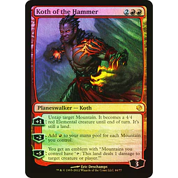 Koth of the Hammer (Foil) - Duel Decks: Venser Vs. Koth (ingles)