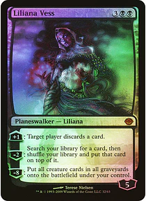 Liliana Vess (Foil) - Duel Decks: Garruk Vs. Liliana (ingles)