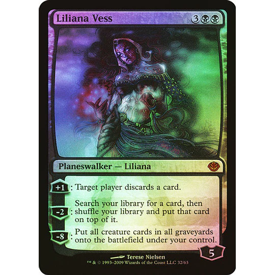 Liliana Vess (Foil) - Duel Decks: Garruk Vs. Liliana (ingles)