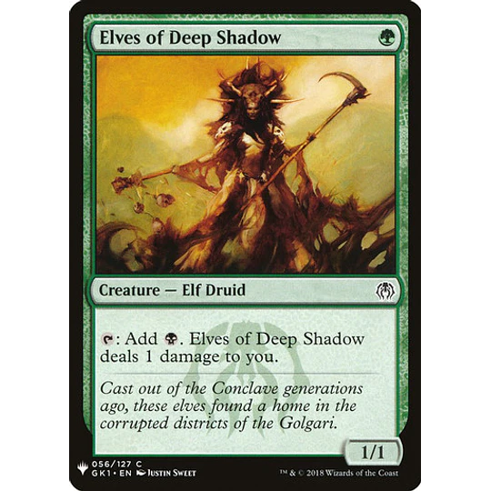 Elves of Deep Shadow - Mystery Booster/The List (inglés)
