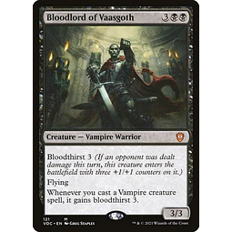 Bloodlord of Vaasgoth - Innistrad: Crimson Vow Commander Decks (inglés)