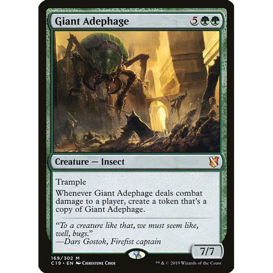 Giant Adephage - Commander 2019 (inglés)