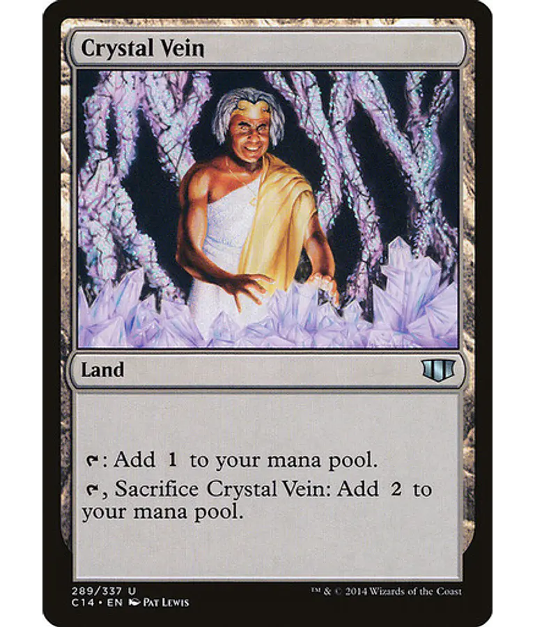 Crystal Vein - Commander 2014 (inglés)