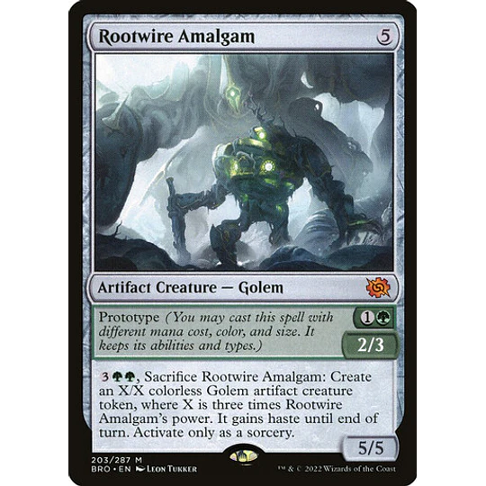 Rootwire Amalgam - The Brothers' War (inglés)