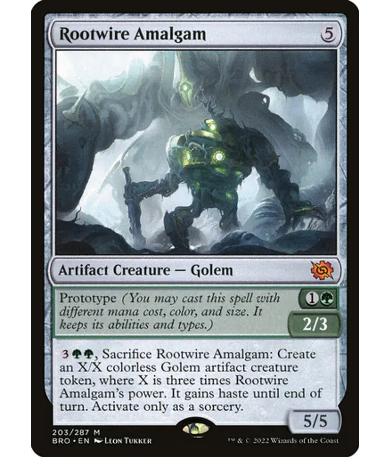 Rootwire Amalgam - The Brothers' War (inglés)