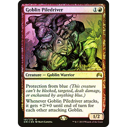 Goblin Piledriver (Prerelease Foil) - Promotional (español)