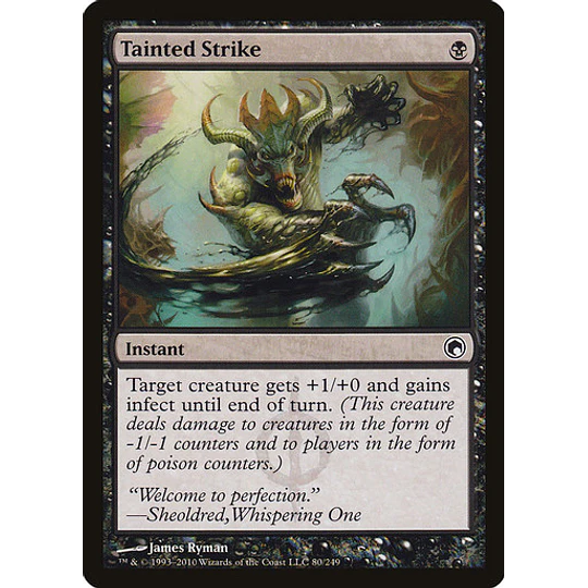 Tainted Strike - Scars of Mirrodin (español)