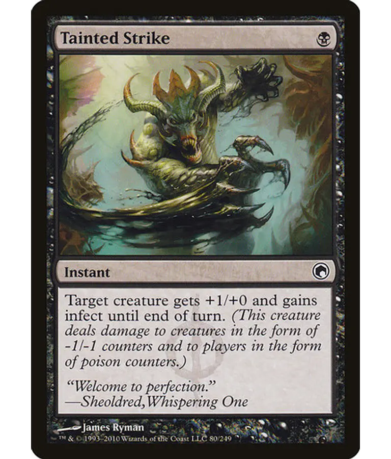 Tainted Strike - Scars of Mirrodin (español)