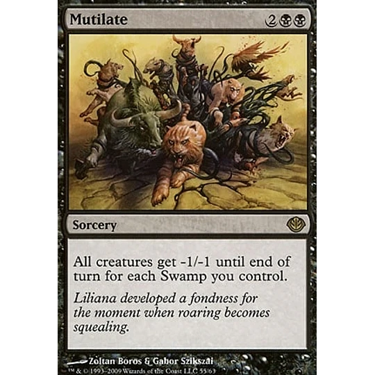 Mutilate - Duel Decks: Garruk Vs. Liliana (inglés)