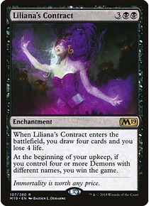 Liliana's Contract - Core Set 2019 (español)