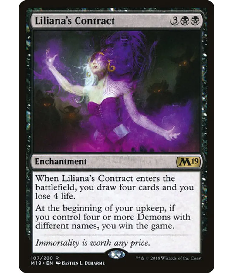Liliana's Contract - Core Set 2019 (español)