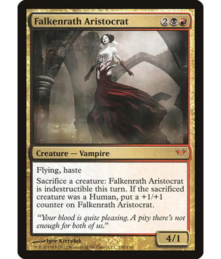 Falkenrath Aristocrat - Dark Ascension (español)