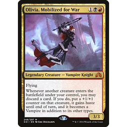 Olivia, Mobilized for War - Shadows Over Innistrad (español)